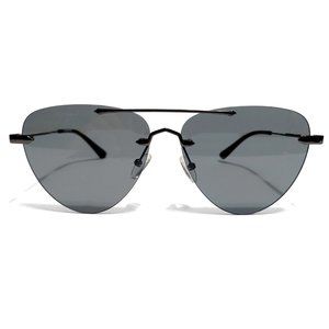 McQ By Alexander McQueen Smoke Dark Grey Black Sunglasses MQ0225SA